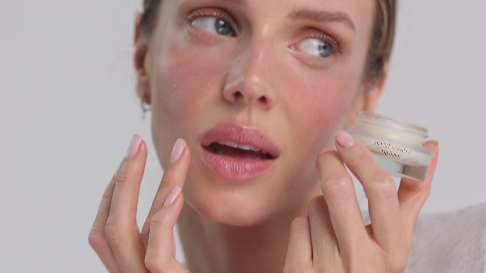 Video with text overlay